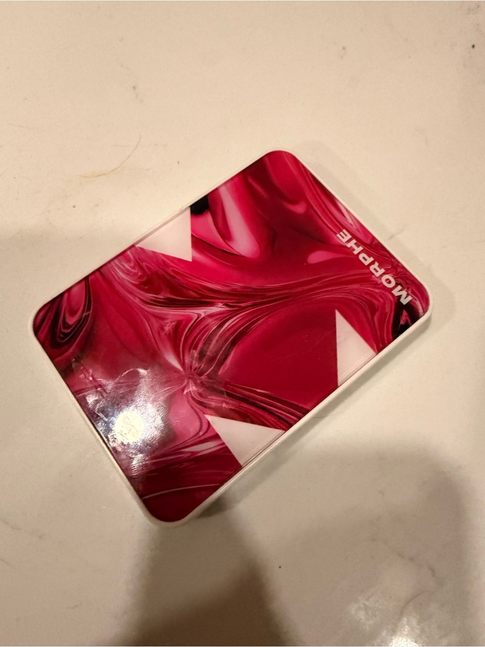 Morphe Glossy Pink Swirl Compact Case